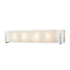 DVI Lighting 4 Light GENEVA 30 Inch 4 Light VANITY in Chrome Finish Model: DVP14844CH-SSOP