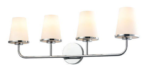 DVI Lighting 4 Light KANATA 4 Light VANITY in Brass Finish Model: DVP48044BR-OP