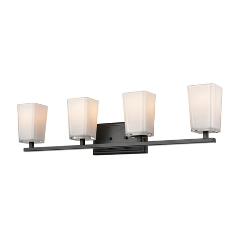 DVI Lighting 4 Light RIVERSIDE 4 Light VANITY in Chrome Finish Model: DVP47944CH-SSOP