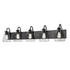 DVI Lighting 5 Light EMMA 5 Light VANITY in Brass Finish Model: DVP47055BR-CL