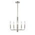 DVI Lighting 5 Light OLIVIA 5 Light DUAL MOUNT in Multiple Finishes and Painted Satin Brass Finish Model: DVP44025MF+GR