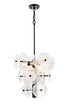 DVI Lighting 8 Light CAROUSEL 8 Light PENDANT in Brass Finish Model: DVP36520BR-MS