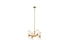 DVI Lighting 8 Light LILLOOET 8 Light CHANDELIER in Brass Finish Model: DVP49424BR-TO