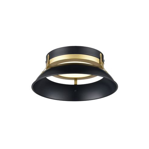 DVI Lighting ALCENON Ø10.5 Inch FLUSHMOUNT in Ebony and Platinum Finish Model: DVP39518EB+PL-CCT