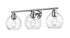 DVI Lighting Andromeda 3 Light Vanity in Brass Finish Model: DVP34743BR-CL