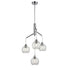 DVI Lighting Andromeda 4 Light Chandelier Model: DVP34724CH-CL