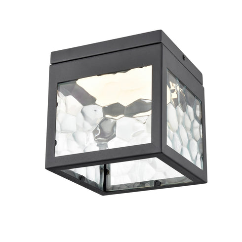 DVI Lighting BISHOP OD SM FLUSHMOUNT in Black Finish Model: DVP26970BK-HNC