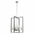 DVI Lighting Blairmore 8 Light Foyer in Ironwood on Metal and Graphite Finish Model: DVP30249GR+IW-CL