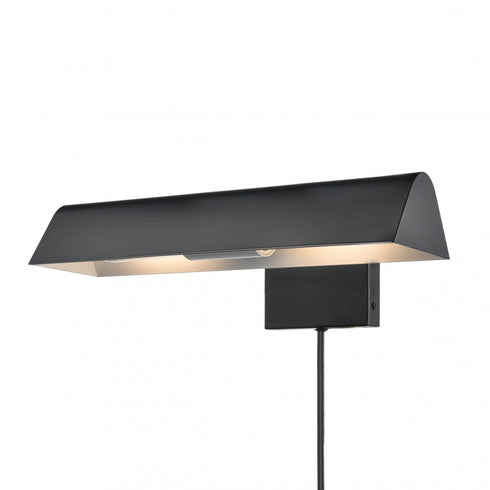 DVI Lighting CARLYLE 15 Inch PICTURE LIGHT W O OFF BLACK in Ebony Finish Model: DVP35516EB