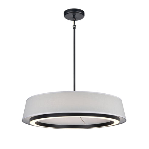 DVI Lighting CELENE Ø24 Inch LED PENDANT in Brass Finish Model: DVP41024BR-LIN-CCT