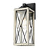 DVI Lighting County Fair Large Sconce Model: DVP43372BK+IW-CL