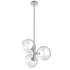 DVI Lighting Courcelette 3 Light Pendant in Chrome Finish Model: DVP27023CH-CL