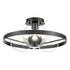 DVI Lighting Courcelette 3 Light Semi Flush Mount in Chrome Finish Model: DVP27011CH-CL