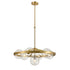 DVI Lighting Courcelette 7 Light Chandelier in Chrome Finish Model: DVP27027CH-CL