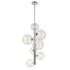 DVI Lighting Courcelette 7 Light Foyer in Chrome Finish Model: DVP27049CH-CL