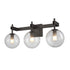 DVI Lighting Courcelette Courcellete 3 Light Vanity in Chrome Finish Model: DVP27043CH-CL