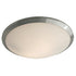 DVI Lighting ESSEX 2 LIGHT FLUSH MOUNT in Buffed Nickel Finish Model: DVP9040BN-OP