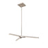 DVI Lighting Irdani AC LED 25.5 Inch Pendant in Buffed Nickel Finish Model: DVP46820BN