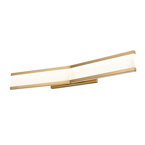 DVI Lighting KALLIOPE 31.5 Inch LED VANITY in Brass Finish Model: DVP46244BR-CCT