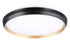 DVI Lighting Labrador 18.5 Inch LED Flush Mount in Gold and Matte Black Finish Model: DVP42148GD+MB