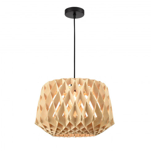 DVI Lighting Lac St-jean 1 Light LAC ST JEAN 18 Inch 1 Light PENDANT in Black Finish Model: DVP36720BK-NW