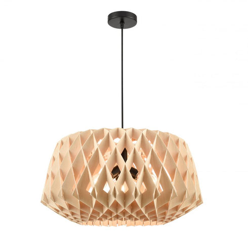 DVI Lighting Lac St-jean 3 Light LAC ST JEAN 24 Inch 3 Light PENDANT in Black Finish Model: DVP36724BK-NW