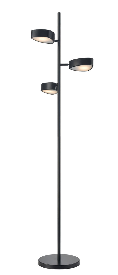 DVI Lighting Northen Marches 1 Light NORTHERN MARCHES FLOOR LAMP in Brass Finish Model: DVP45409BR-OP