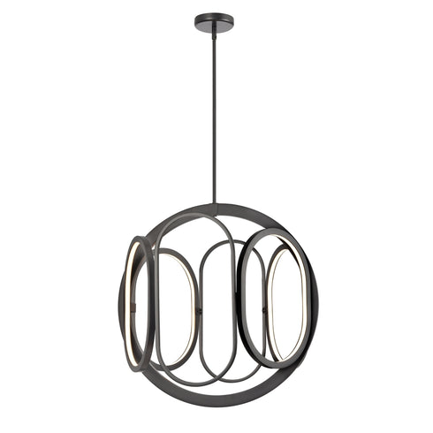 DVI Lighting Perigee AC LED 26 Inch Foyer in Brass Finish Model: DVP46550BR