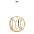 DVI Lighting Perigee AC LED 26 Inch Foyer in Brass Finish Model: DVP46550BR