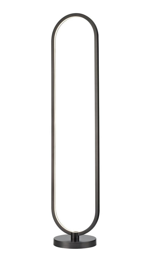 DVI Lighting Perigee AC LED Floor Lamp in Buffed Nickle Finish Model: DVP46509BN