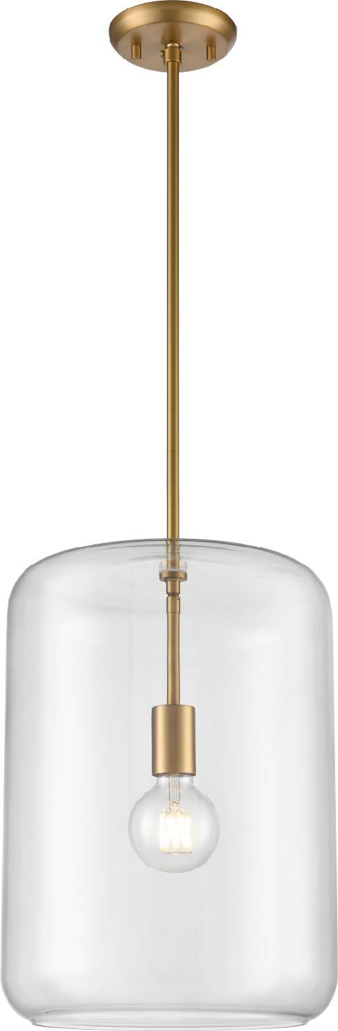 DVI Lighting St. Julian ST JULIAN 1 Light PENDANT in Brass Finish Model: DVP25821BR-CL