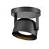 DVI Lighting TUQUE LED SEMI FLUSH in Graphite Finish Model: DVP40911GR