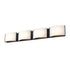 DVI Lighting VANGUARD 4 Light LED VANITY in Chrome Finish Model: DVP1798CH-OP