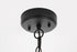 Elegant Lighting 1 Light Amaris 15 inch LED Outdoor Pendant in Black in Black and Clear Finish Model: OD604H15BK