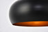 Elegant Lighting 1 Light Circa Collection Pendant D11.5 Inch H15 Inch Lt:1 in Black Finish Model: LDPD2047