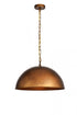 Elegant Lighting 1 Light Merce Collection Pendant D20 H12.75 Lt:1 in Vintage Black Finish Model: LD6013D20BK