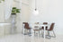 Elegant Lighting 1 Light Placido Collection Pendant D15.7 H16.5 Lt:1 in Black and Clear Finish Model: LDPD2112