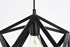 Elegant Lighting 1 Light Redmond Collection Pendant D13.0 Inch H14.6 Lt:1 in Black Finish Model: LDPD2110