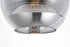 Elegant Lighting 1 Light Reflection Collection Pendant D9.5 Inch H9.5 Inch Lt:1 in Chrome finish Model: LDPD2012