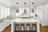 Elegant Lighting 1 Light Sybil Collection Pendant D7.5 H9.2 Lt:1 in Matte Black Finish Model: LDPD3011