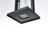 Elegant Lighting 1 Light Uriah 16 inch LED Outdoor Wall sconce in Black in Black and Clear Finish Model: OD602W15BK