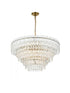 Elegant Lighting 10 Light Emilia 31 Inch Pendant Light in Chrome Model: 1780D31C
