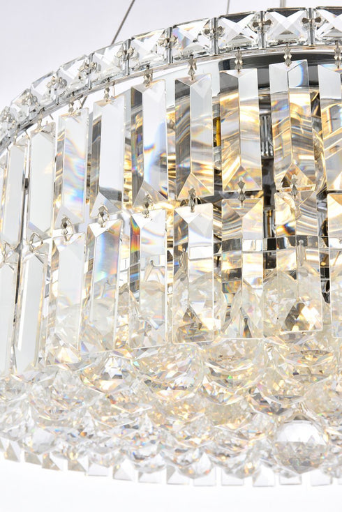 Elegant Lighting 2030D20 Maxim 12 Light Chandelier