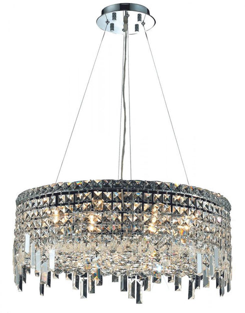 Elegant Lighting 2031D24 Maxim 12 Light Chandelier