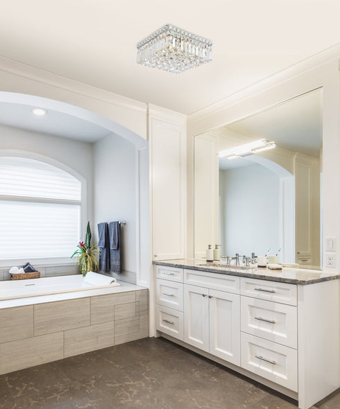Elegant Lighting 2032F12 Maxim 4 Light Flush Mount