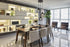 Elegant Lighting 3 Light Sayer Collection Pendant D16.0 H23.1 Lt:3 in Black Finish Model: LDPD2095