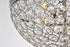 Elegant Lighting 3 Light Taye Collection Flushmount D13.5 H6.3 Lt:3 in Chrome Finish Model: LD5012F13C