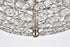 Elegant Lighting 3 Light Taye Collection Flushmount D13.5 H6.3 Lt:3 in Chrome Finish Model: LD5012F13C
