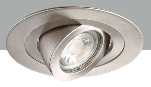 Elegant Lighting 4 Inch Brushed Nickel 35 degree adjustable spot 50 Watt MR16 in BRUSH NICKEL Finish Model: R4-488BN