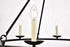 Elegant Lighting 6 Light Maine Collection Chandelier D32.4 H23.25 Lt:6 in Black Finish Model: LD6010D32BK